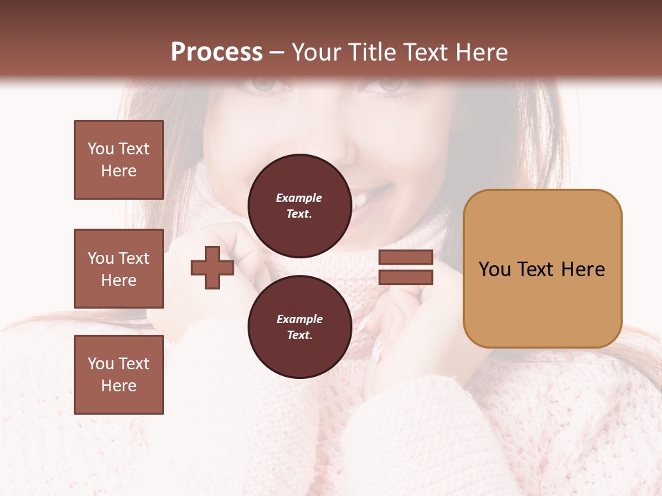 Clothes Frozen Fun PowerPoint Template