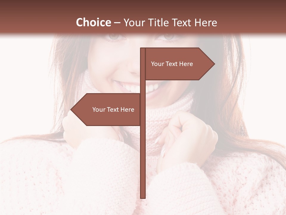 Clothes Frozen Fun PowerPoint Template