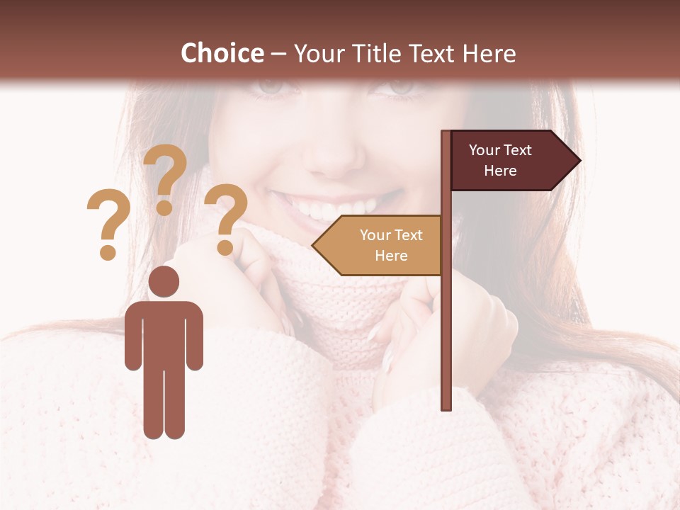 Clothes Frozen Fun PowerPoint Template