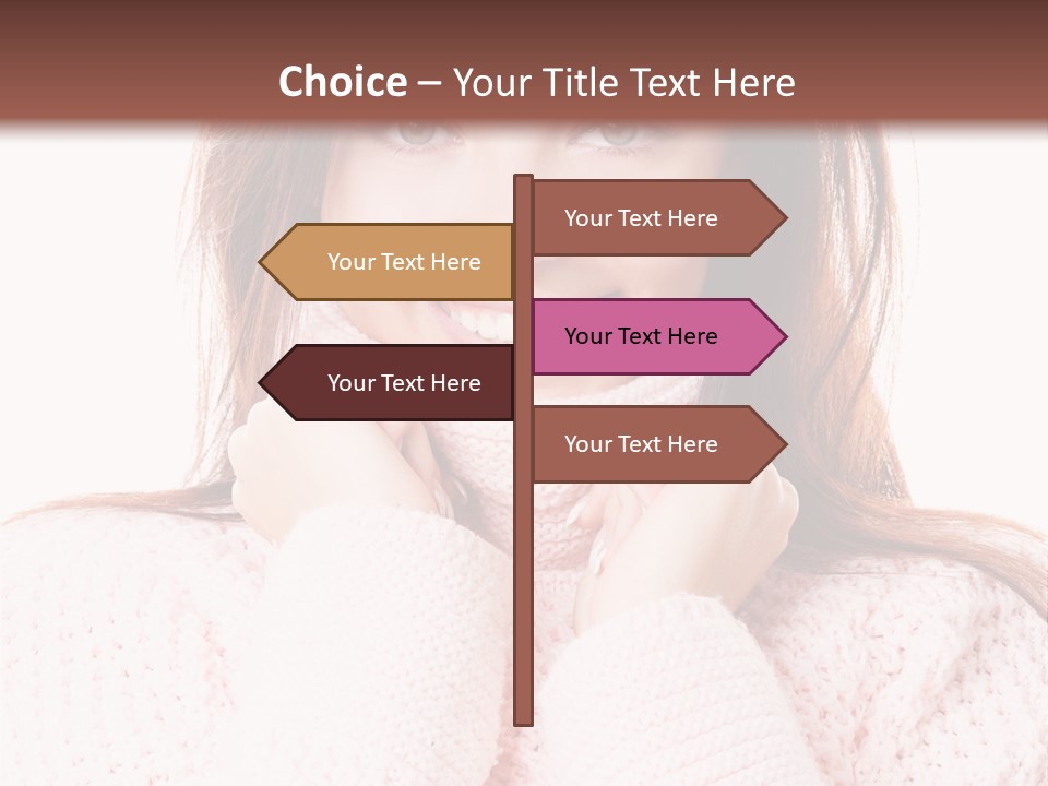 Clothes Frozen Fun PowerPoint Template