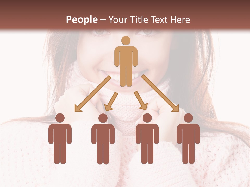 Clothes Frozen Fun PowerPoint Template