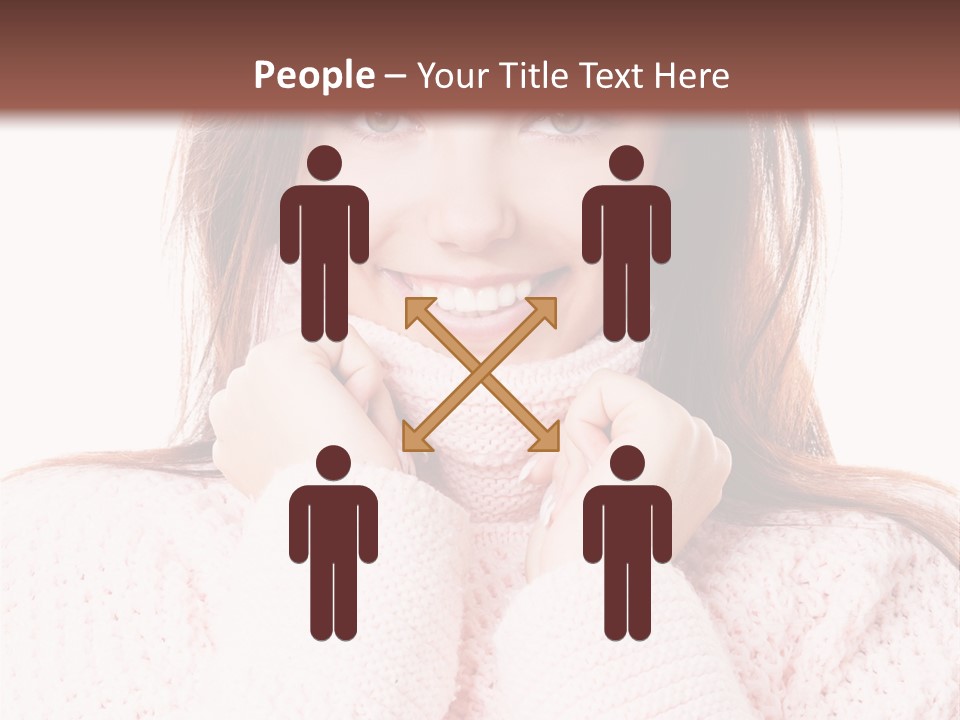 Clothes Frozen Fun PowerPoint Template