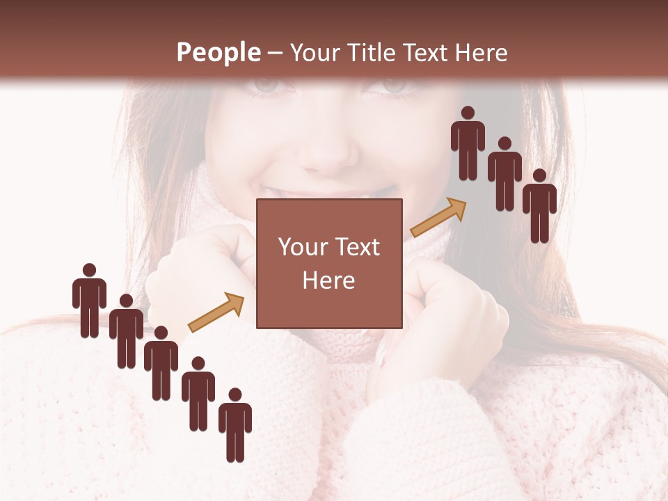 Clothes Frozen Fun PowerPoint Template