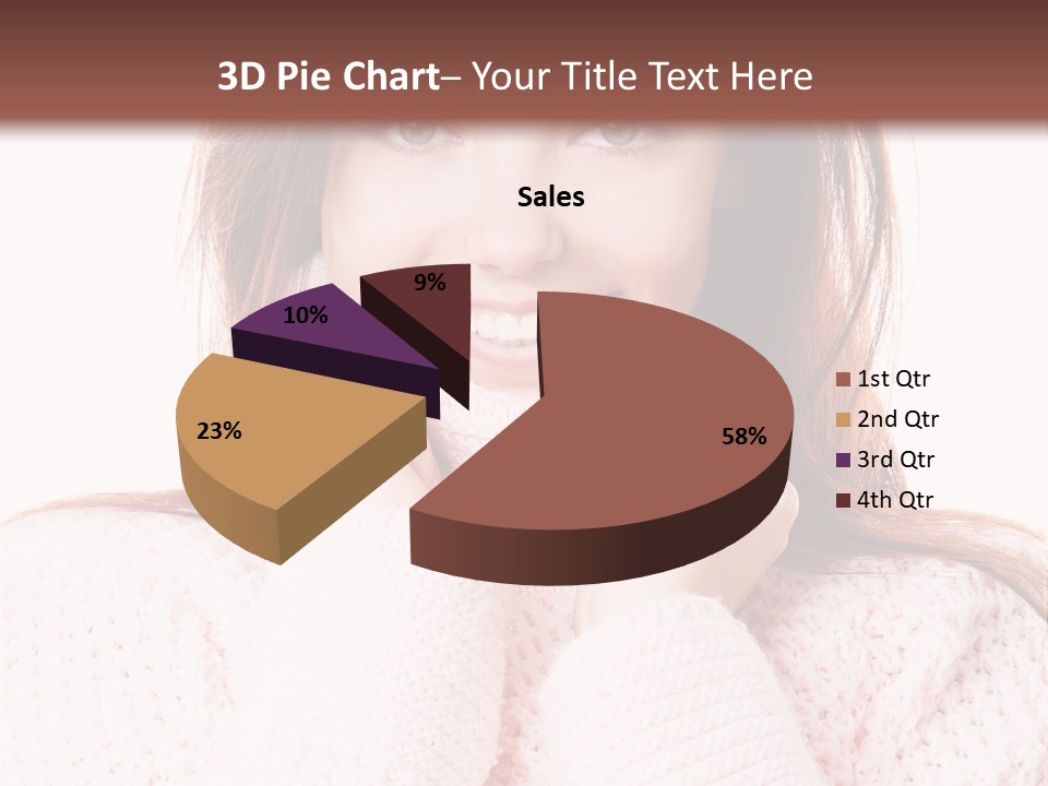 Clothes Frozen Fun PowerPoint Template