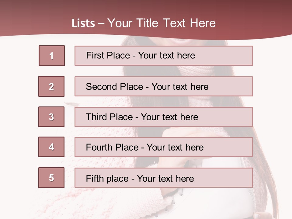 Rink Positive Hat PowerPoint Template