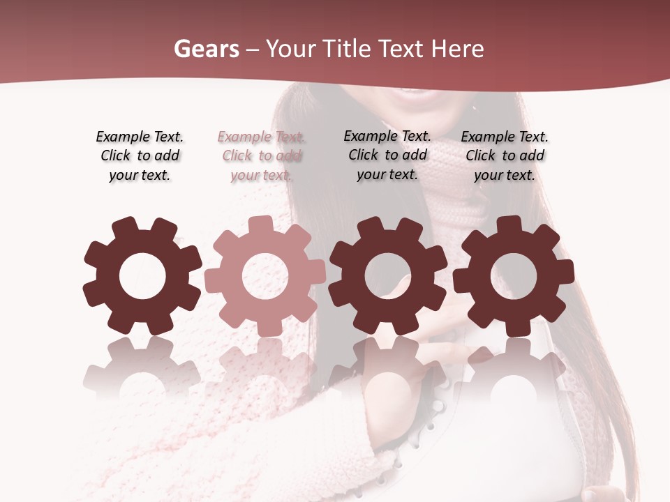 Rink Positive Hat PowerPoint Template