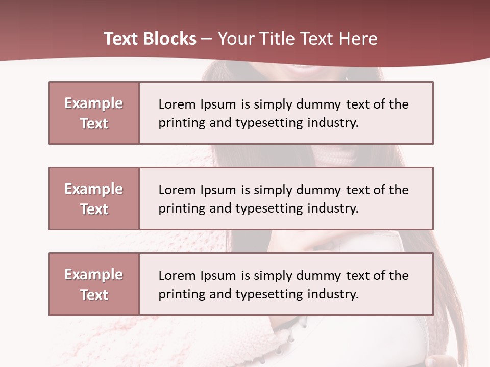 Rink Positive Hat PowerPoint Template