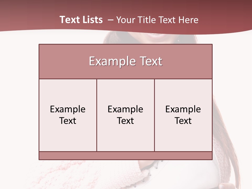 Rink Positive Hat PowerPoint Template