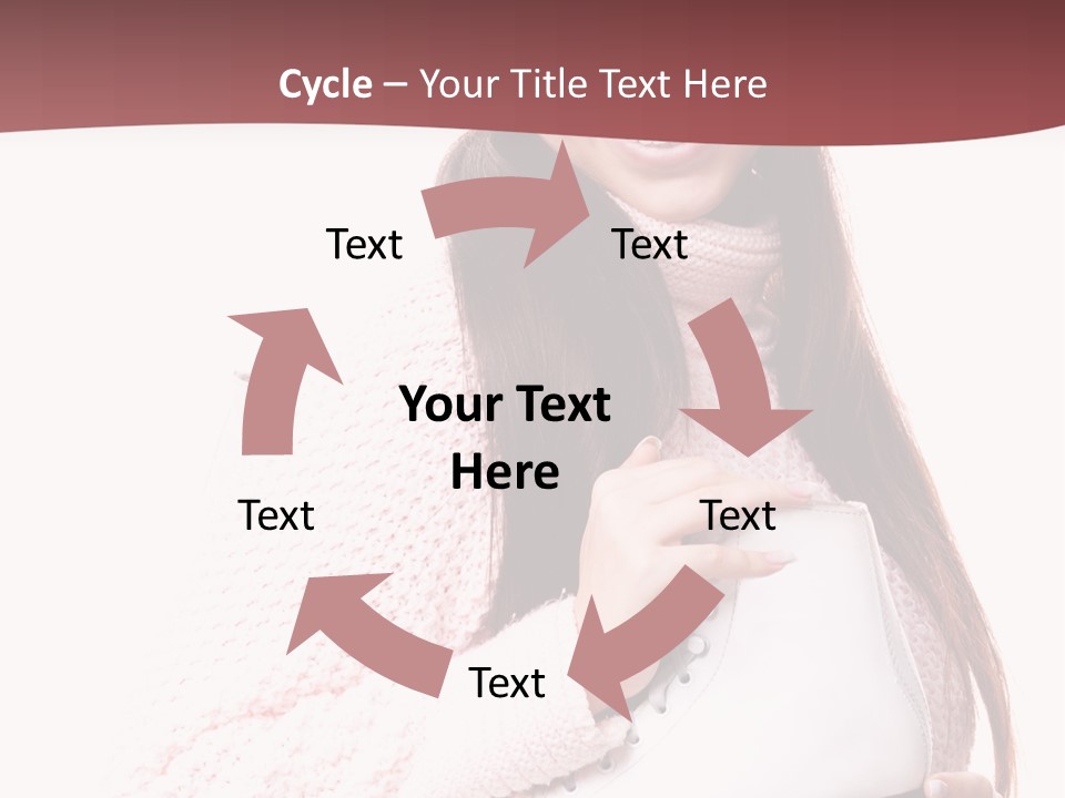 Rink Positive Hat PowerPoint Template