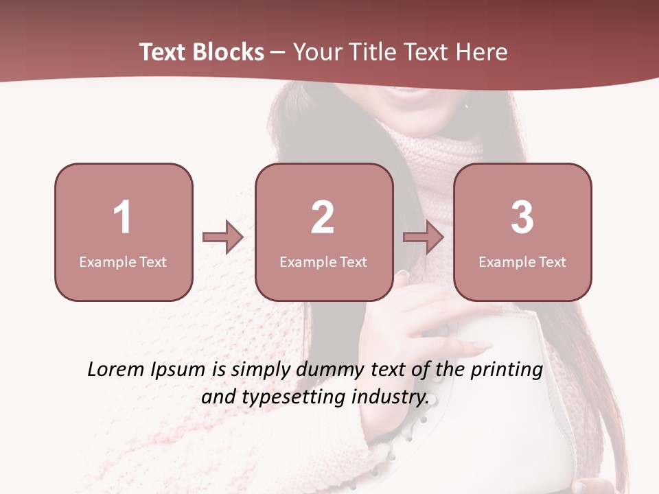 Rink Positive Hat PowerPoint Template