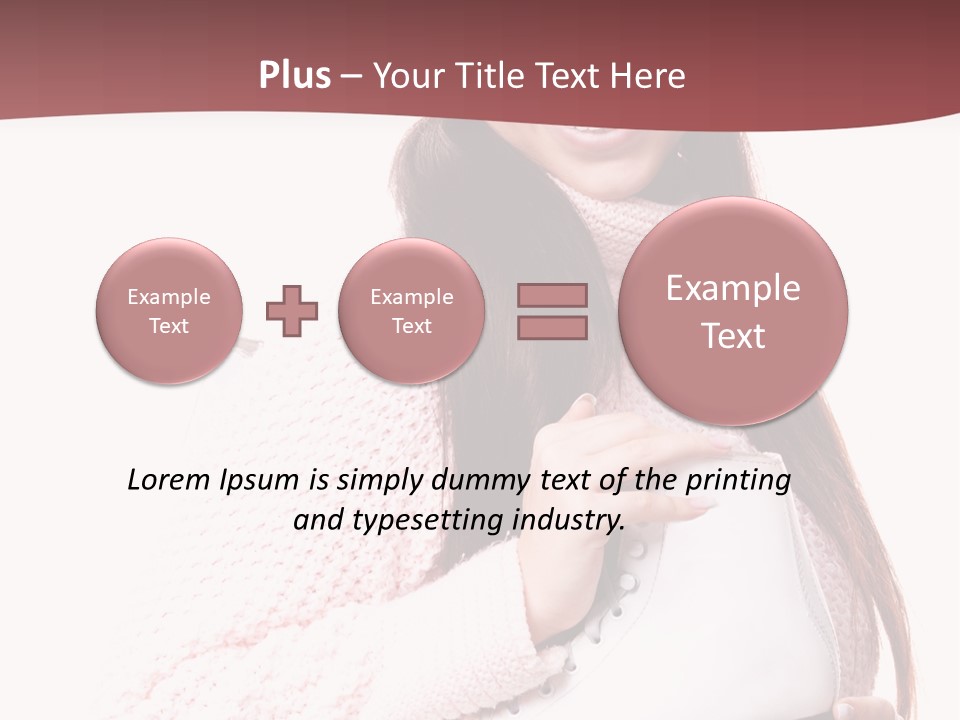 Rink Positive Hat PowerPoint Template