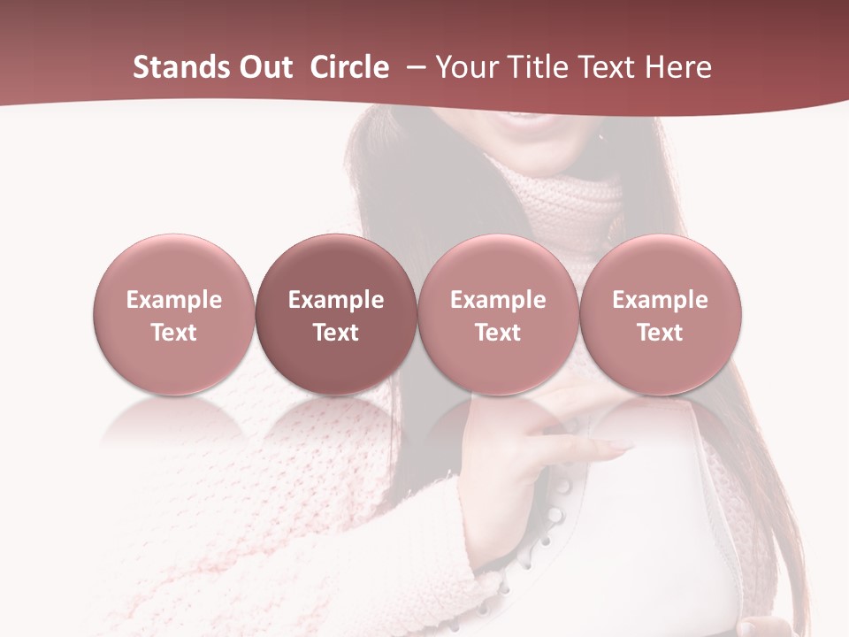 Rink Positive Hat PowerPoint Template