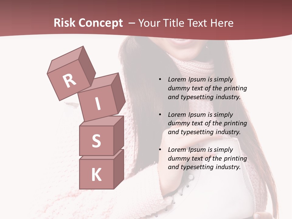 Rink Positive Hat PowerPoint Template