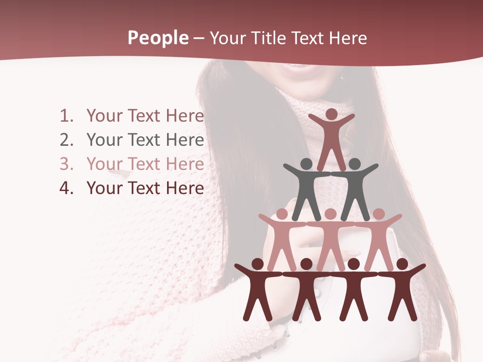 Rink Positive Hat PowerPoint Template