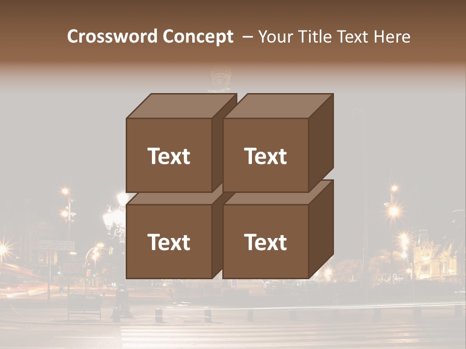 Aged Ramblas Touristic PowerPoint Template
