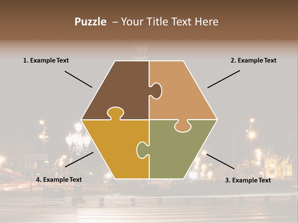 Aged Ramblas Touristic PowerPoint Template