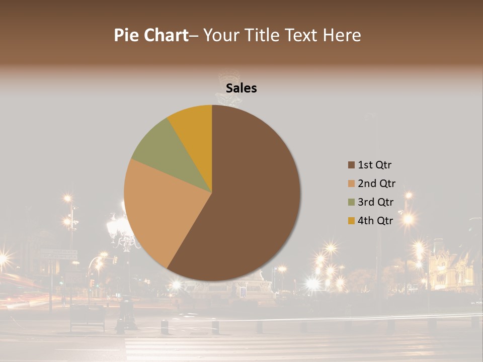 Aged Ramblas Touristic PowerPoint Template