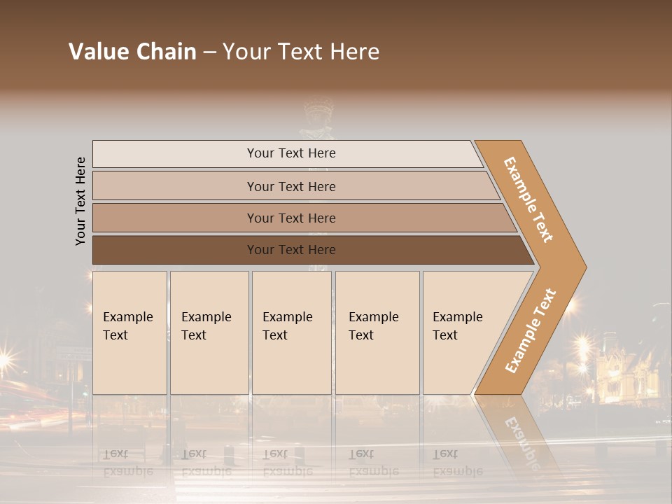 Aged Ramblas Touristic PowerPoint Template
