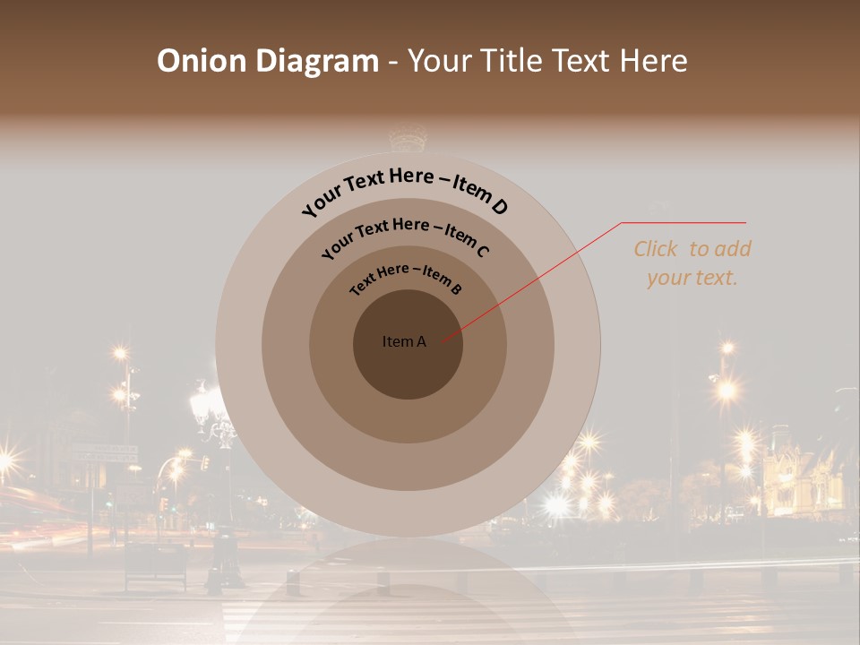 Aged Ramblas Touristic PowerPoint Template