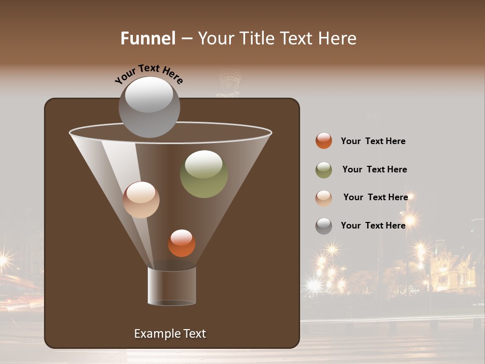 Aged Ramblas Touristic PowerPoint Template