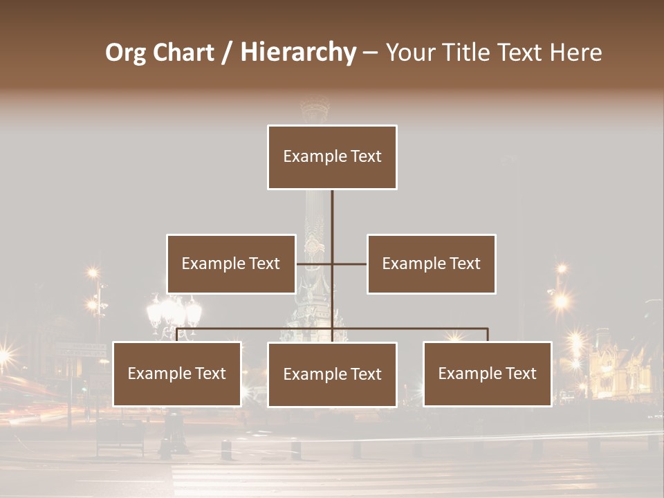 Aged Ramblas Touristic PowerPoint Template