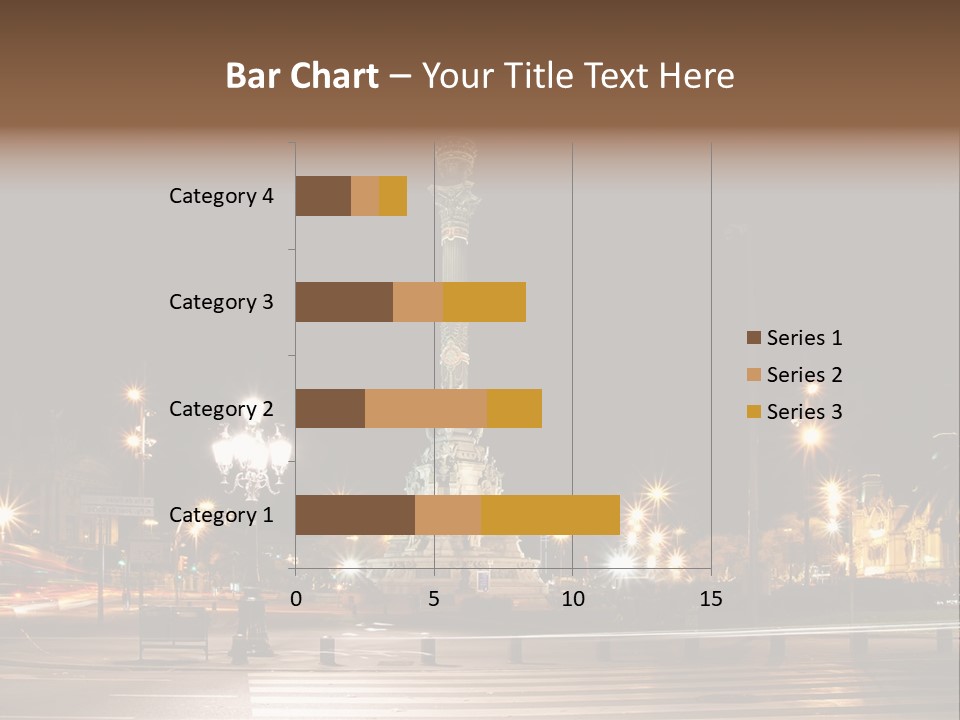 Aged Ramblas Touristic PowerPoint Template