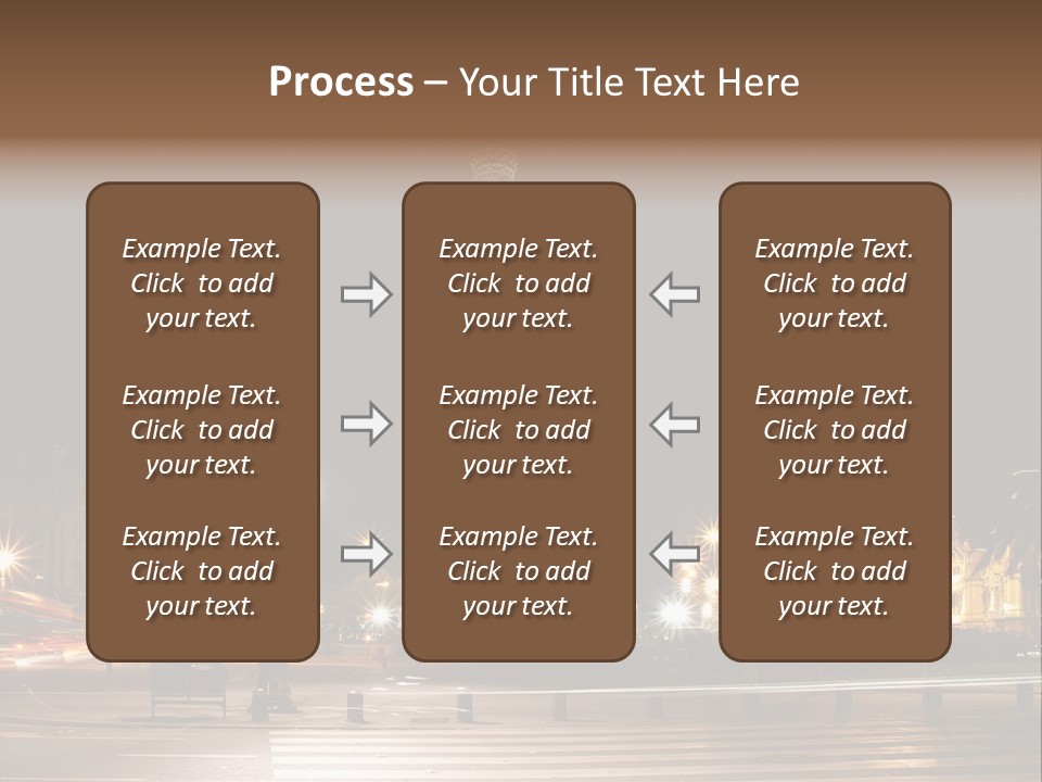 Aged Ramblas Touristic PowerPoint Template