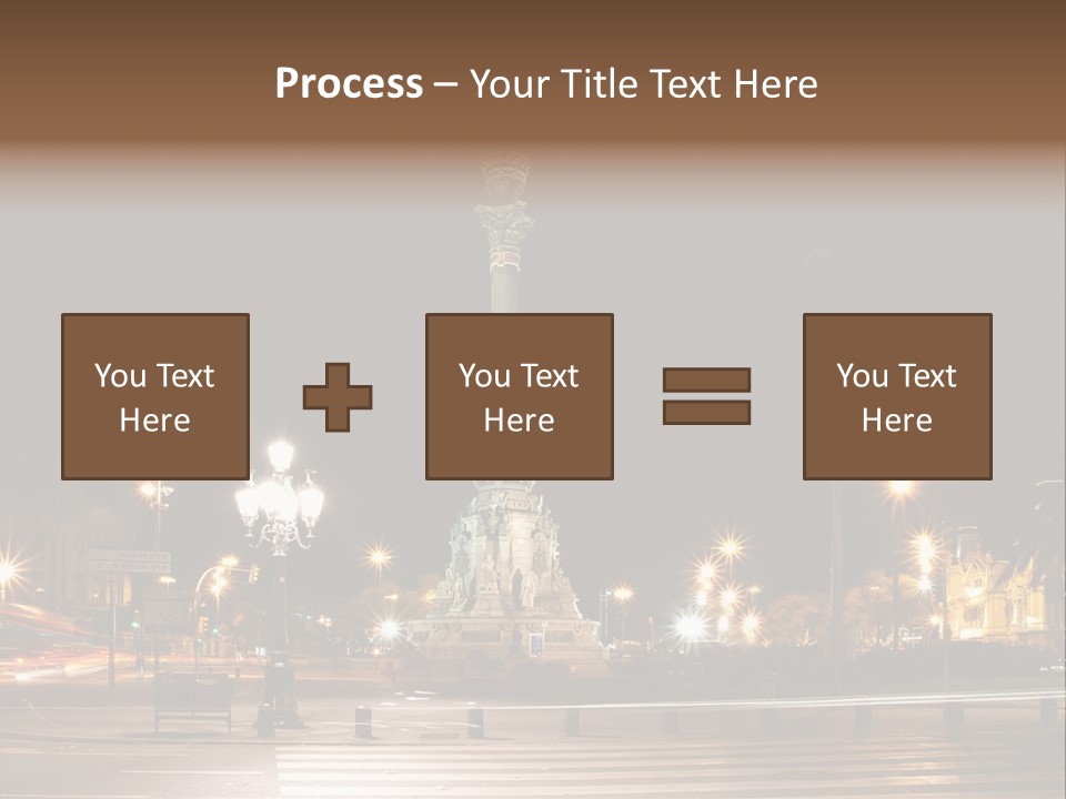 Aged Ramblas Touristic PowerPoint Template