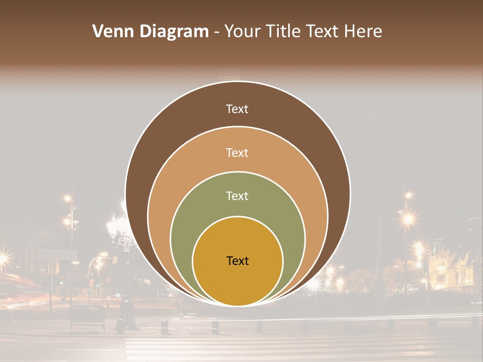 Aged Ramblas Touristic PowerPoint Template