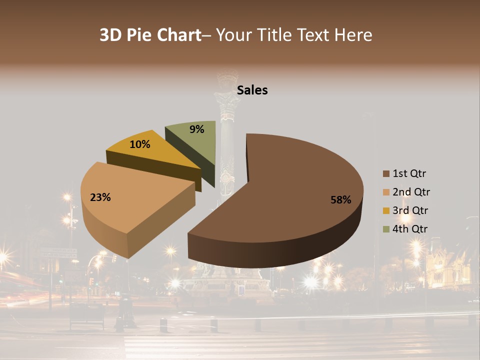 Aged Ramblas Touristic PowerPoint Template