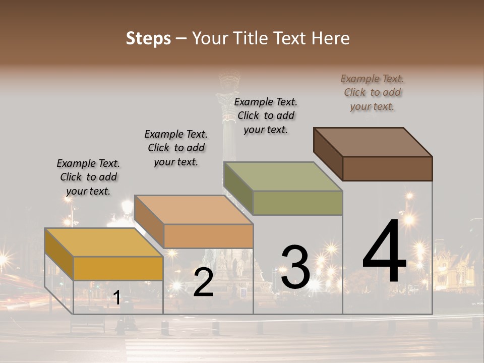 Aged Ramblas Touristic PowerPoint Template
