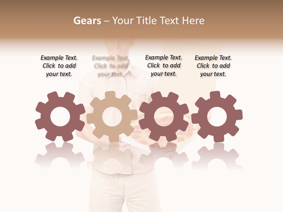 Hat Guy Open PowerPoint Template