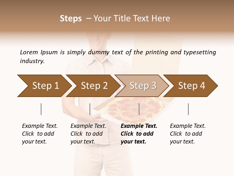 Hat Guy Open PowerPoint Template