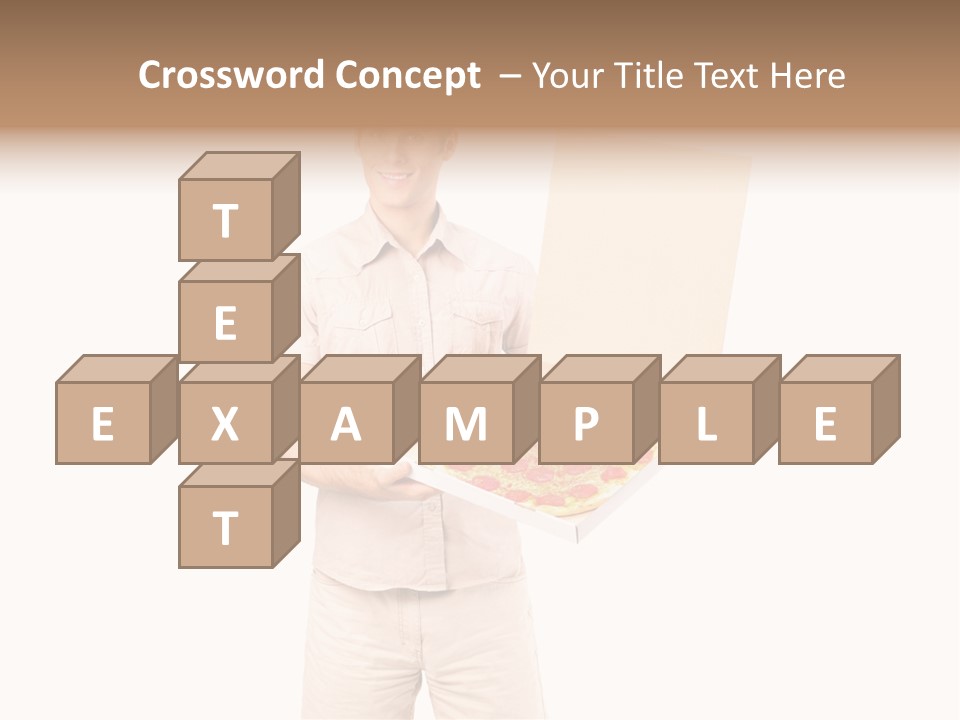 Hat Guy Open PowerPoint Template