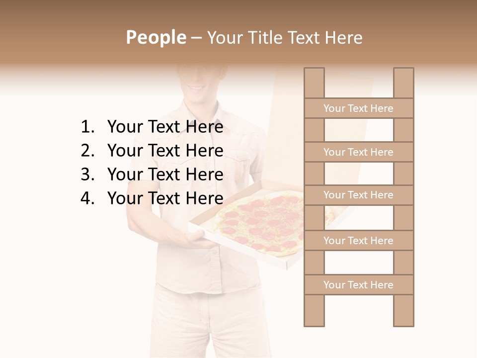 Hat Guy Open PowerPoint Template