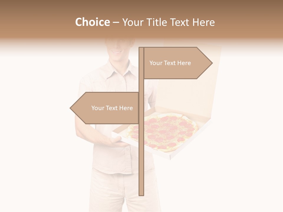 Hat Guy Open PowerPoint Template