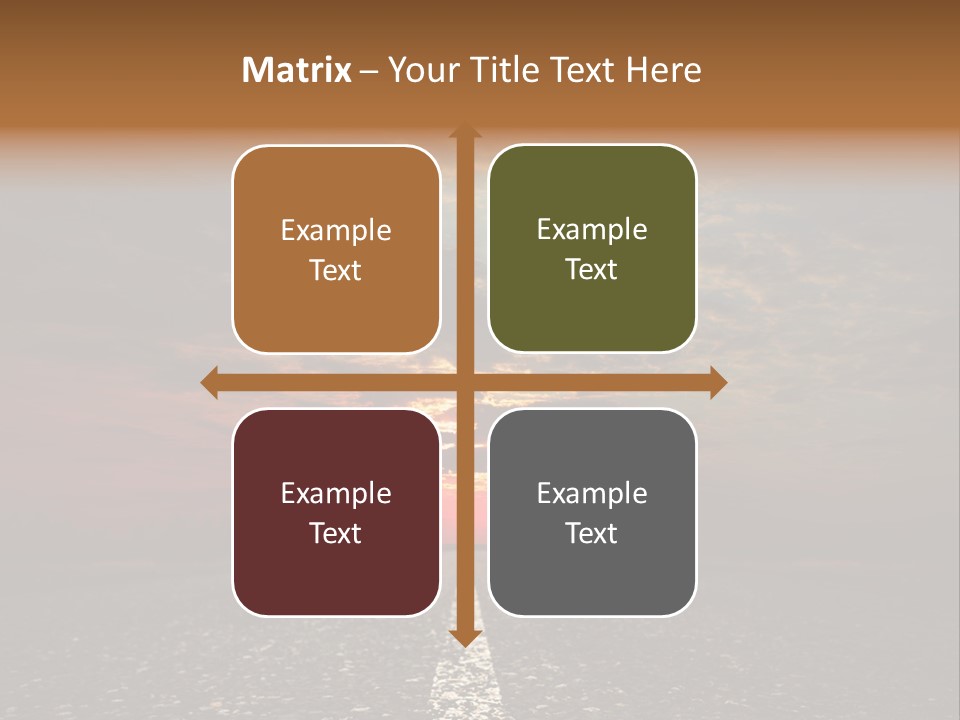 Creativity Motivation Town PowerPoint Template