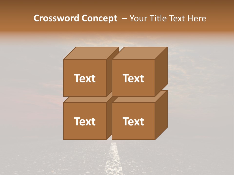Creativity Motivation Town PowerPoint Template