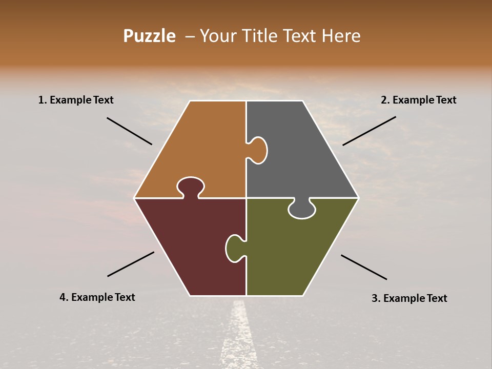 Creativity Motivation Town PowerPoint Template