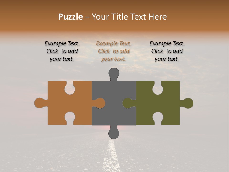 Creativity Motivation Town PowerPoint Template