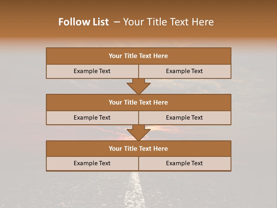 Creativity Motivation Town PowerPoint Template