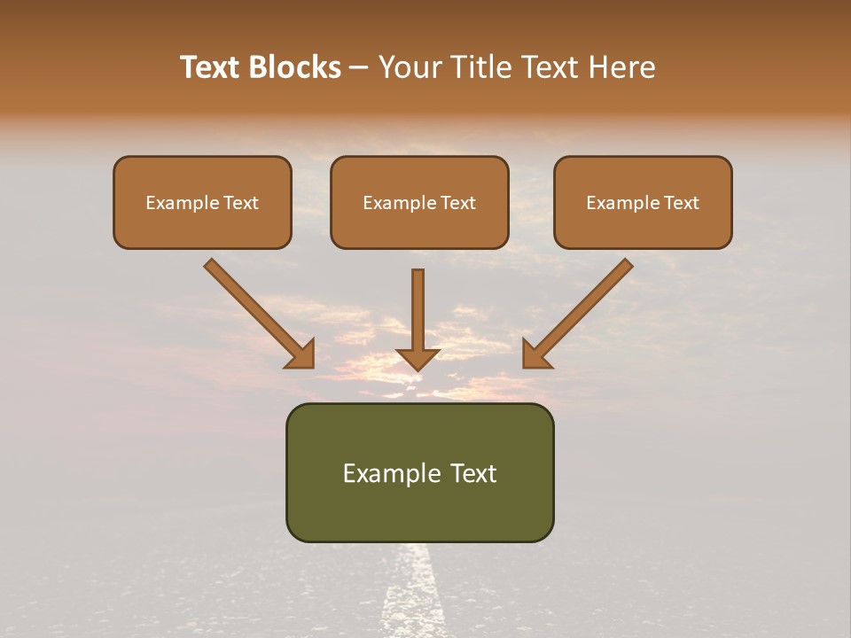 Creativity Motivation Town PowerPoint Template