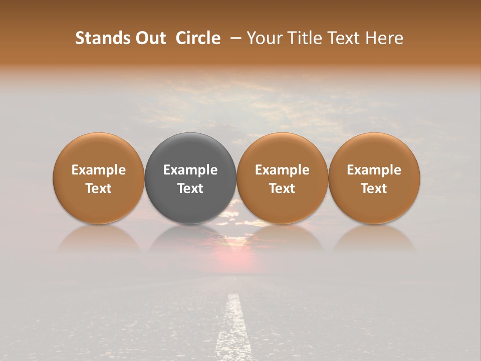 Creativity Motivation Town PowerPoint Template