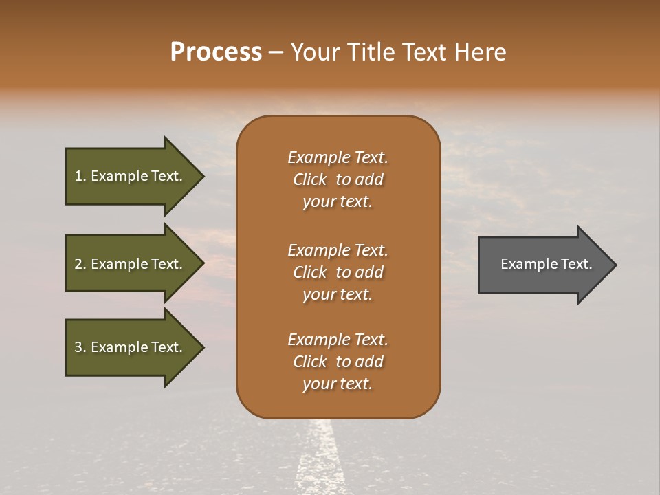 Creativity Motivation Town PowerPoint Template