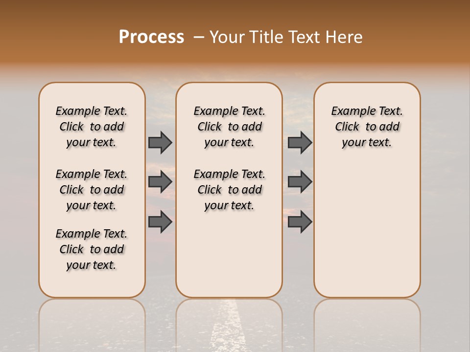 Creativity Motivation Town PowerPoint Template