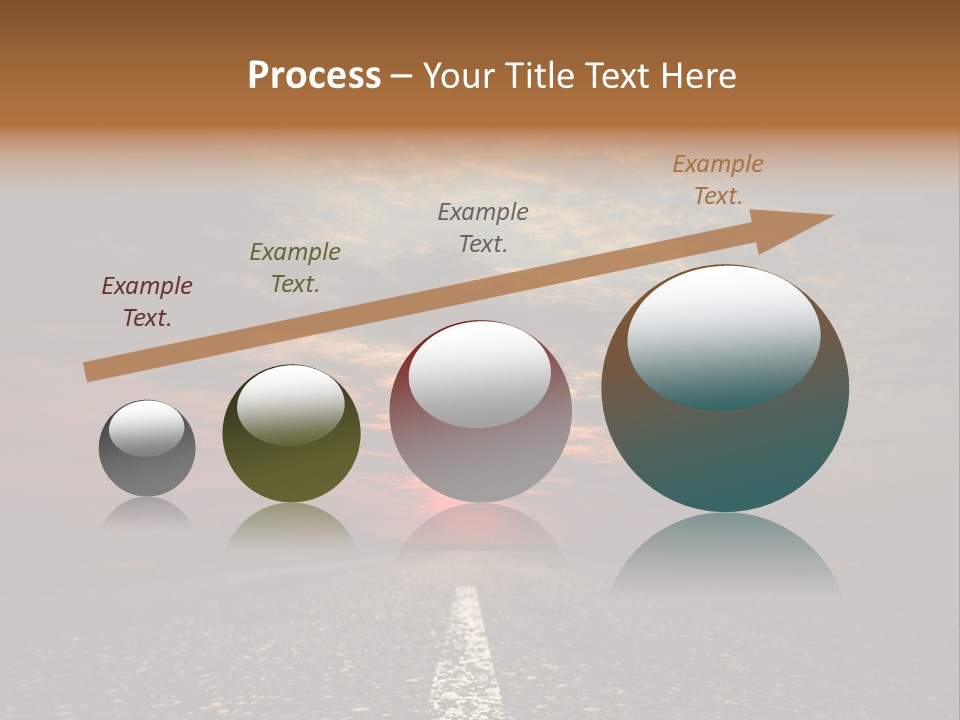 Creativity Motivation Town PowerPoint Template