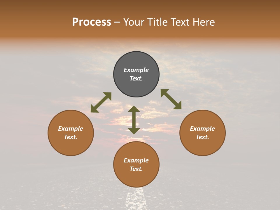 Creativity Motivation Town PowerPoint Template