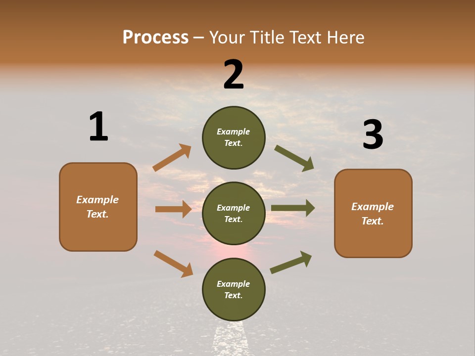 Creativity Motivation Town PowerPoint Template