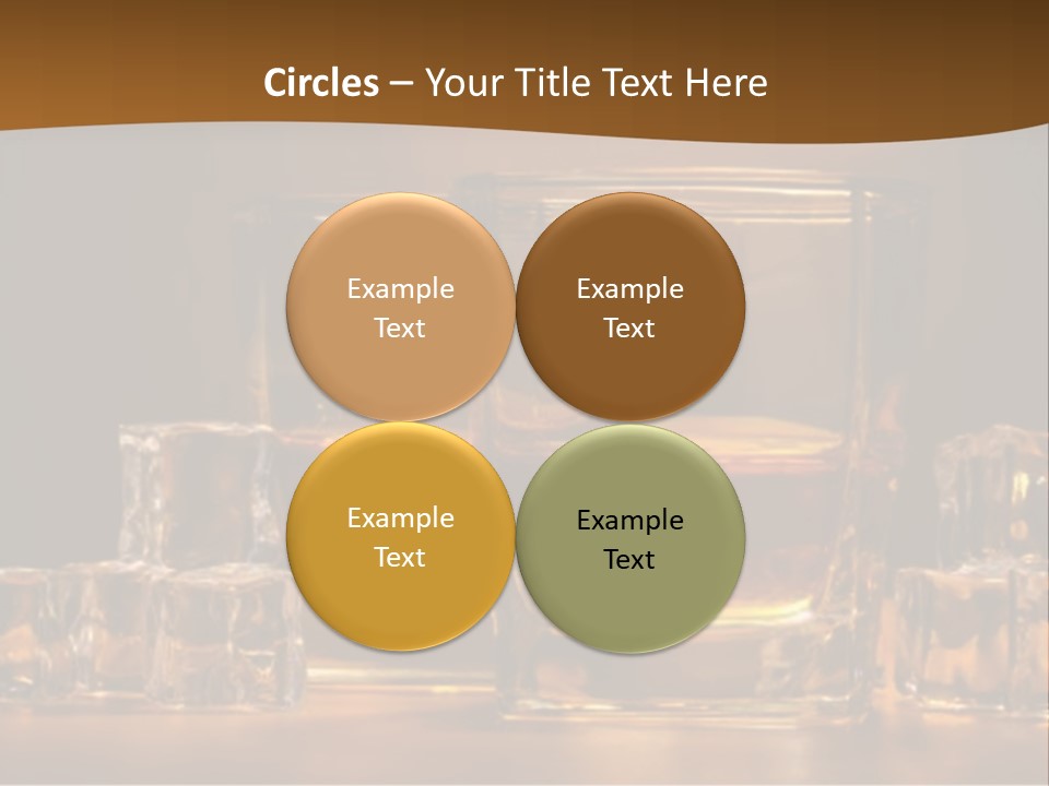 Cocktail Wooden Enjoyment PowerPoint Template