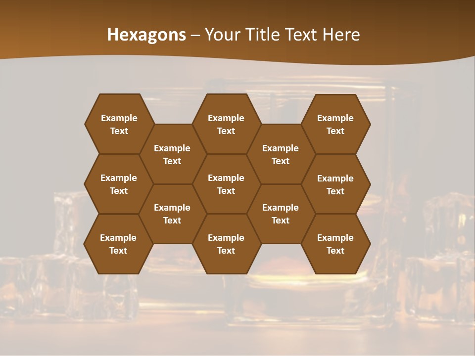 Cocktail Wooden Enjoyment PowerPoint Template